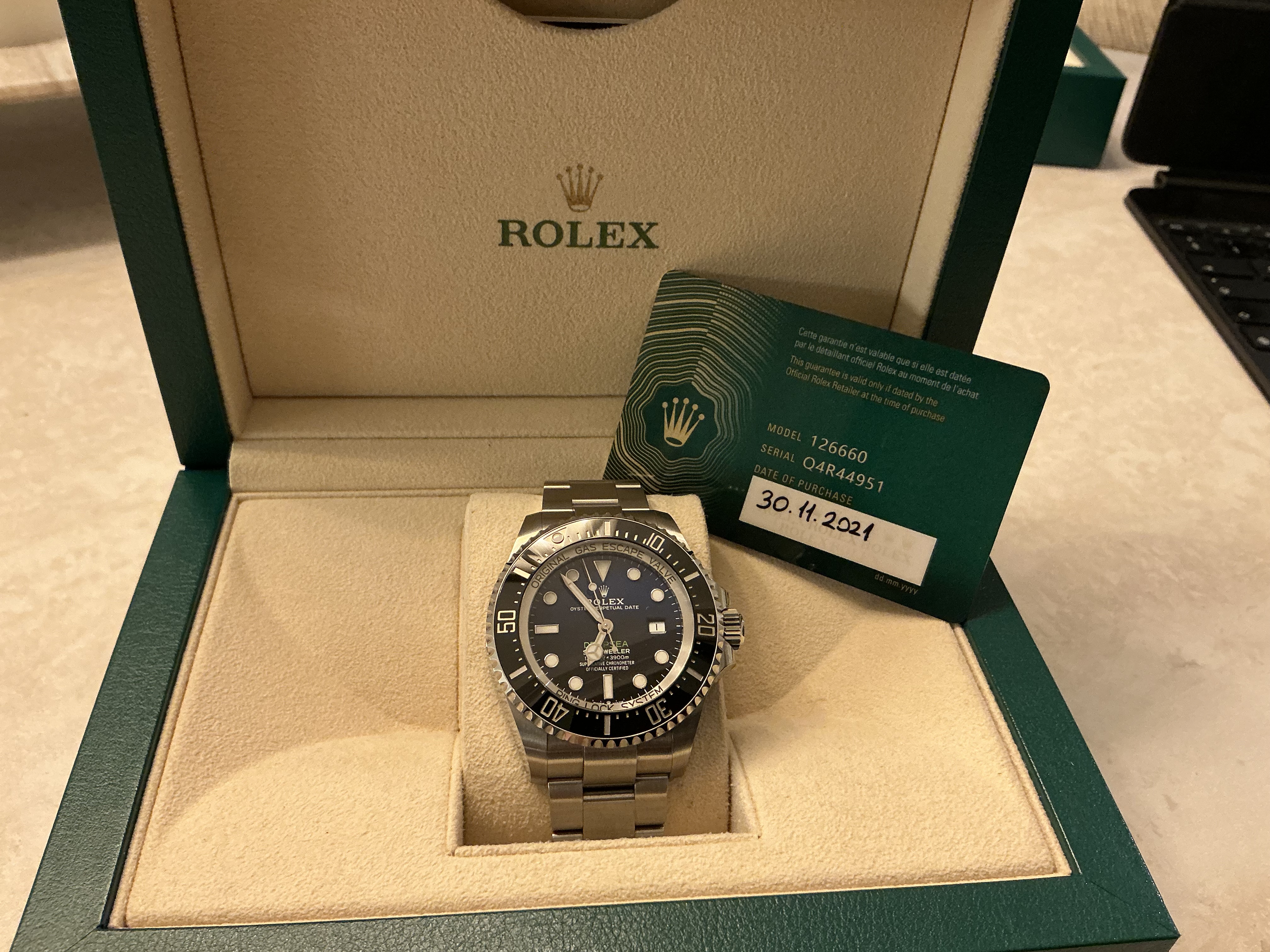 Rolex Deepsea Full Set 