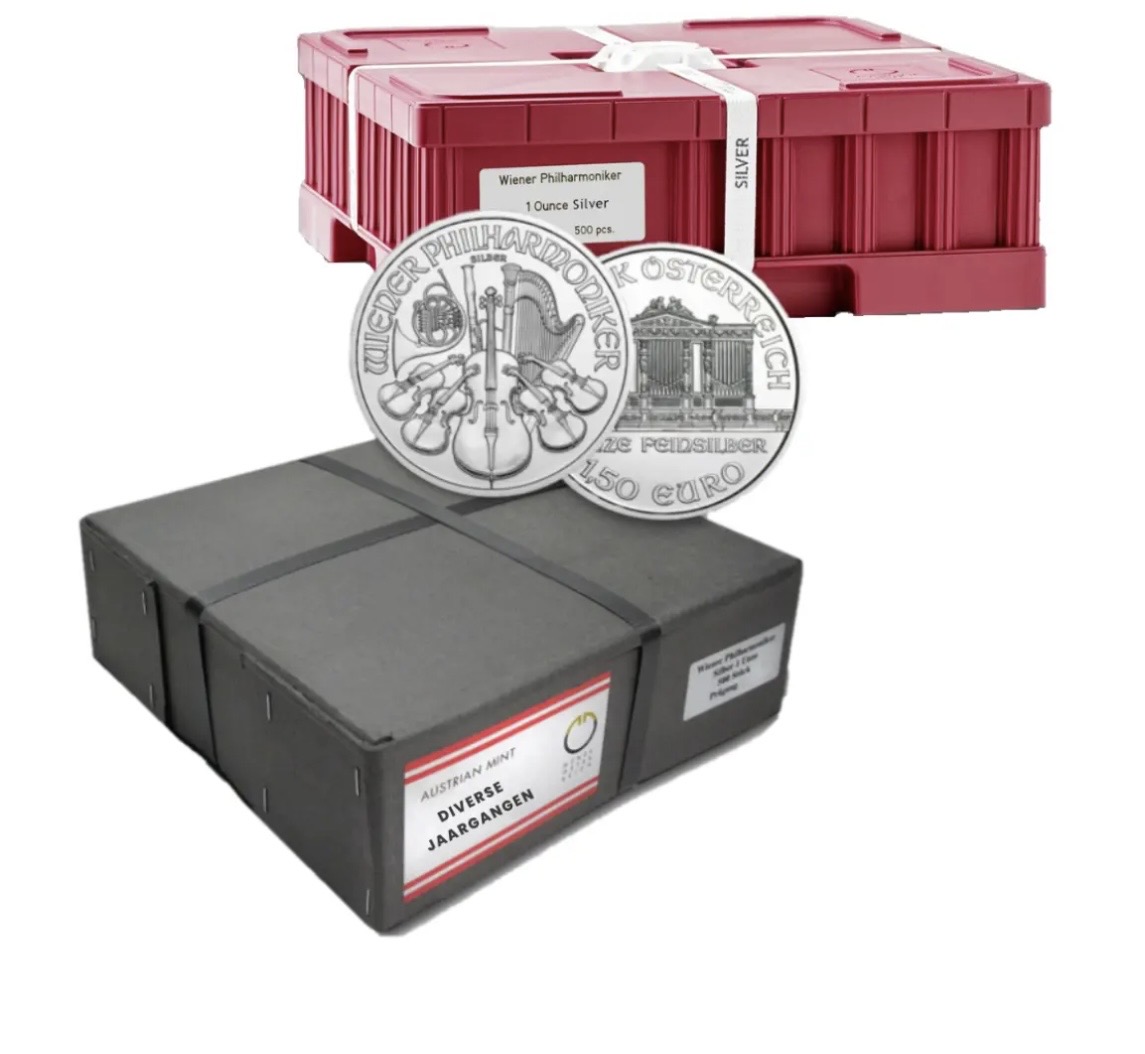 Monsterbox Zilveren munten 1 troy ounce 